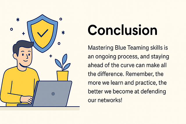 Blue Teaming roadmap– Ongoing Learning for Cybersecurity Defenders