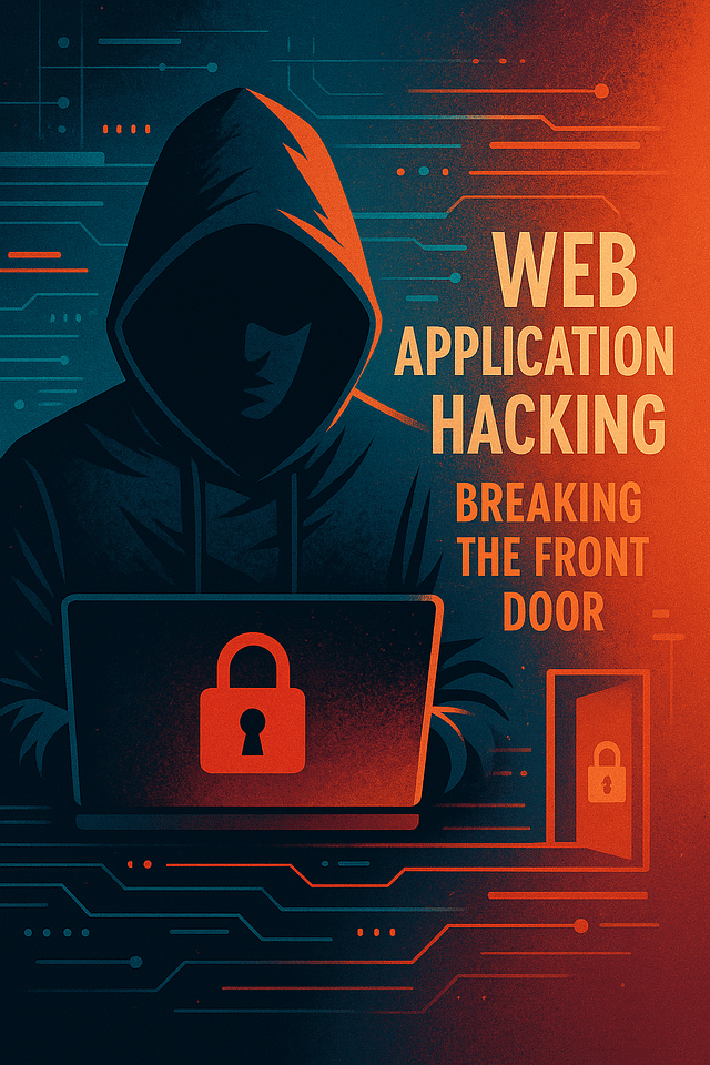 Technical skills required for ethical hacking Web application hacking: breaking the front door in ethical hacking with a hooded figure accessing a secured system via laptop